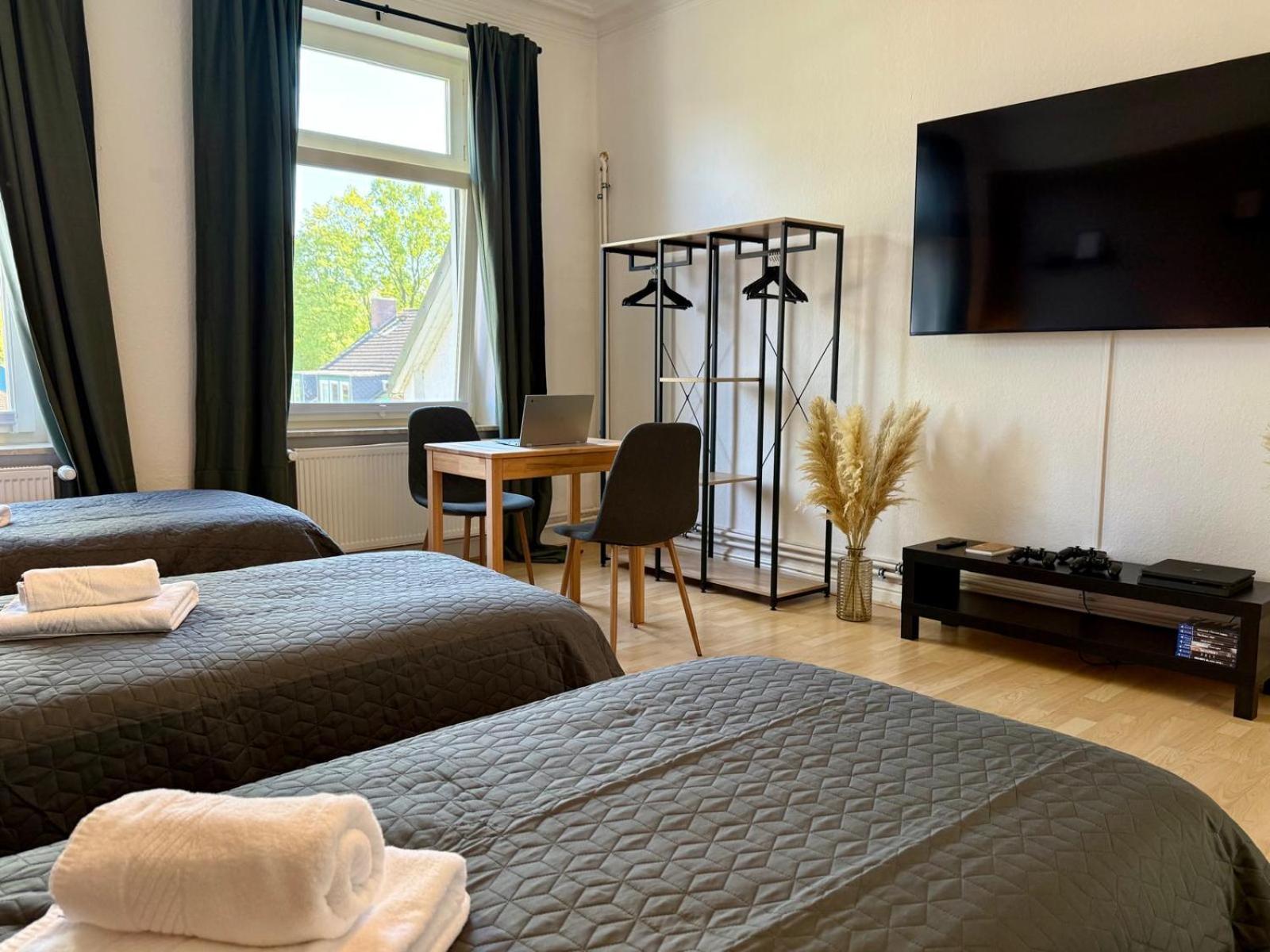 Tt Living Apartments Bonitas & Divinitas I 2 Schlafzimmer I Kueche I Vollbad I Waschmaschine Rellingen Exterior foto